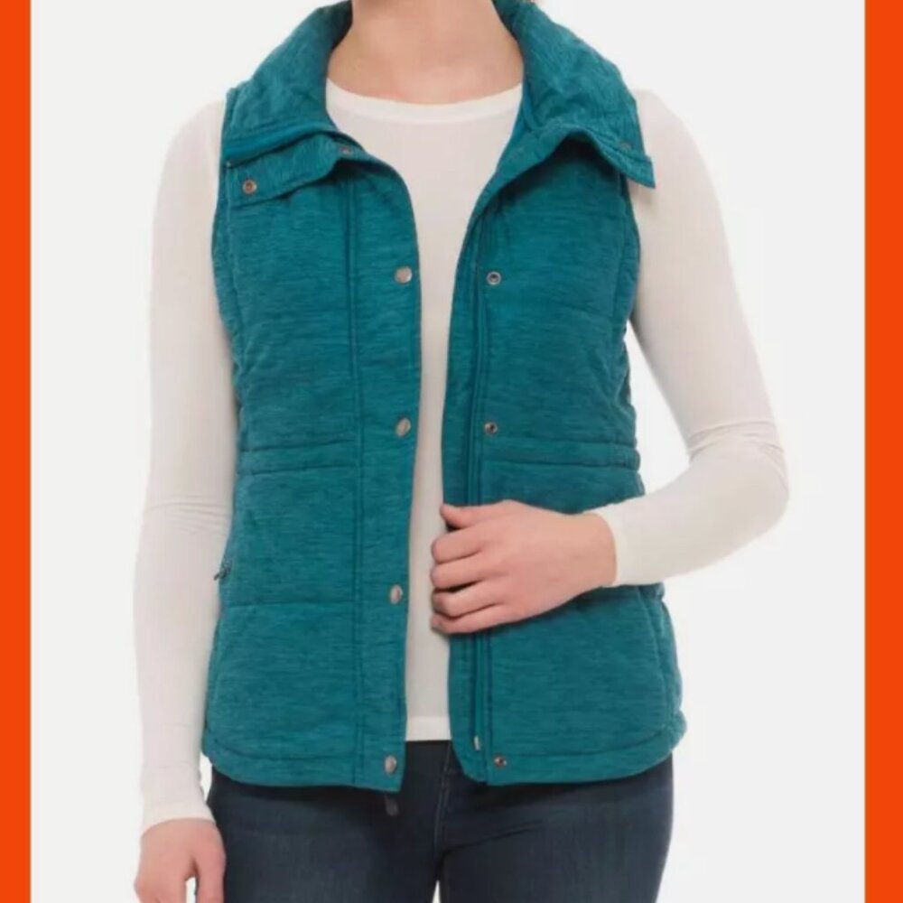The North Face Teal Pseudio Puffer Vest